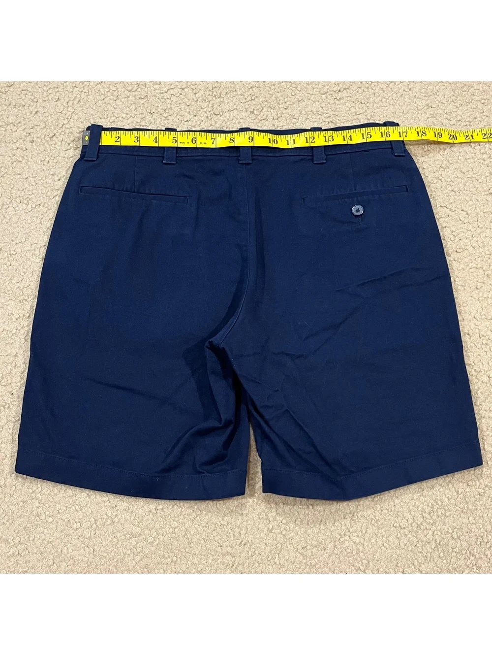 J. Crew Mens Blue 9” Chino Shorts Size 33
